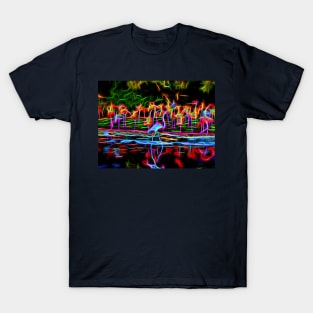 Flaming Flamingos T-Shirt